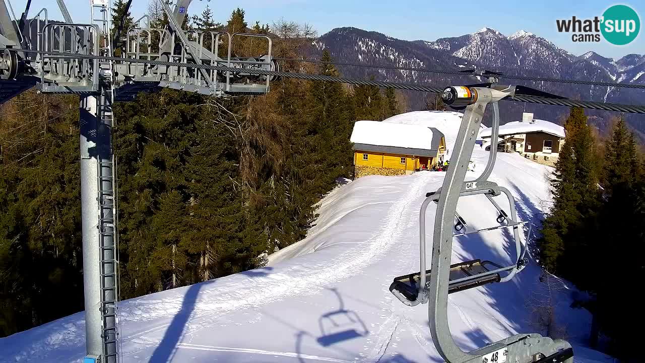 Webcam VITRANC 2 | Kranjska Gora – stazione superiore
