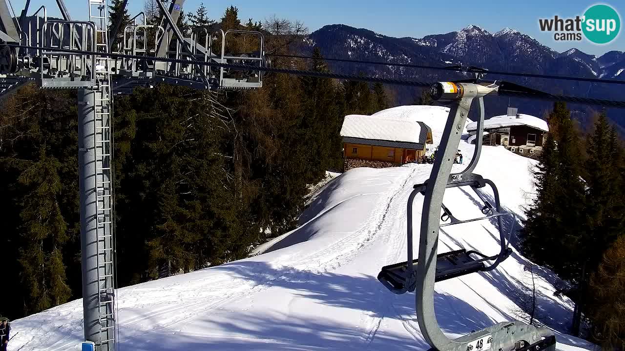 Webcam Kranjska Gora VITRANC 2 | Station supérieure