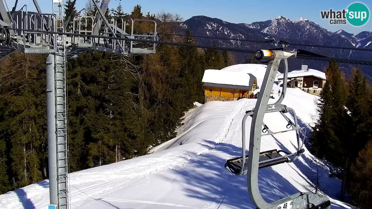 Webcam Kranjska Gora VITRANC 2 | Station supérieure