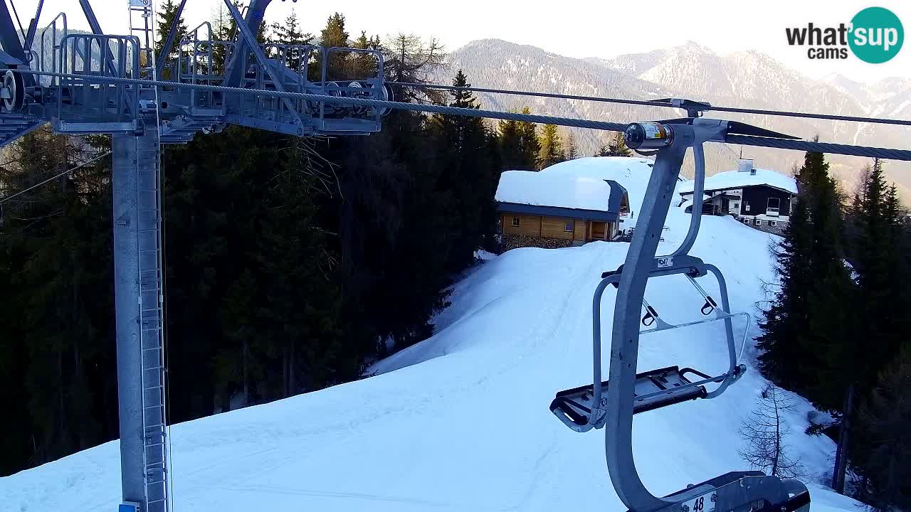 Webcam Kranjska Gora VITRANC 2 | station supérieure