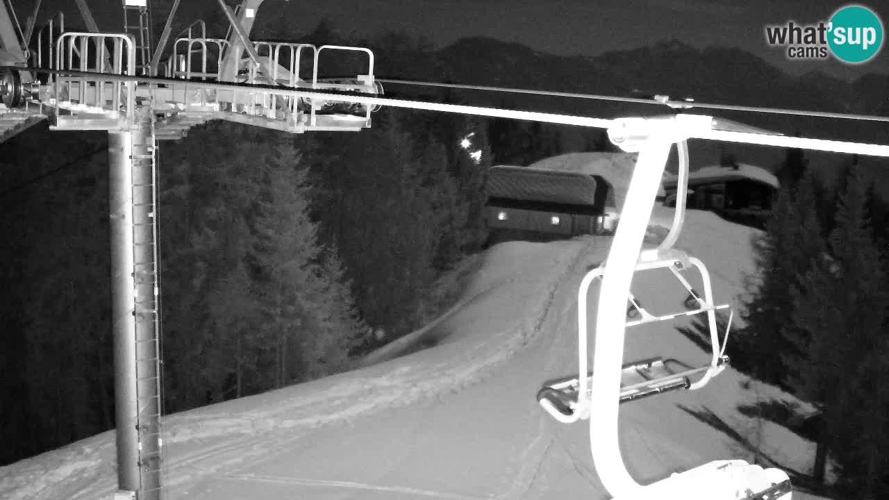 Webcam Kranjska Gora VITRANC 2 | station supérieure