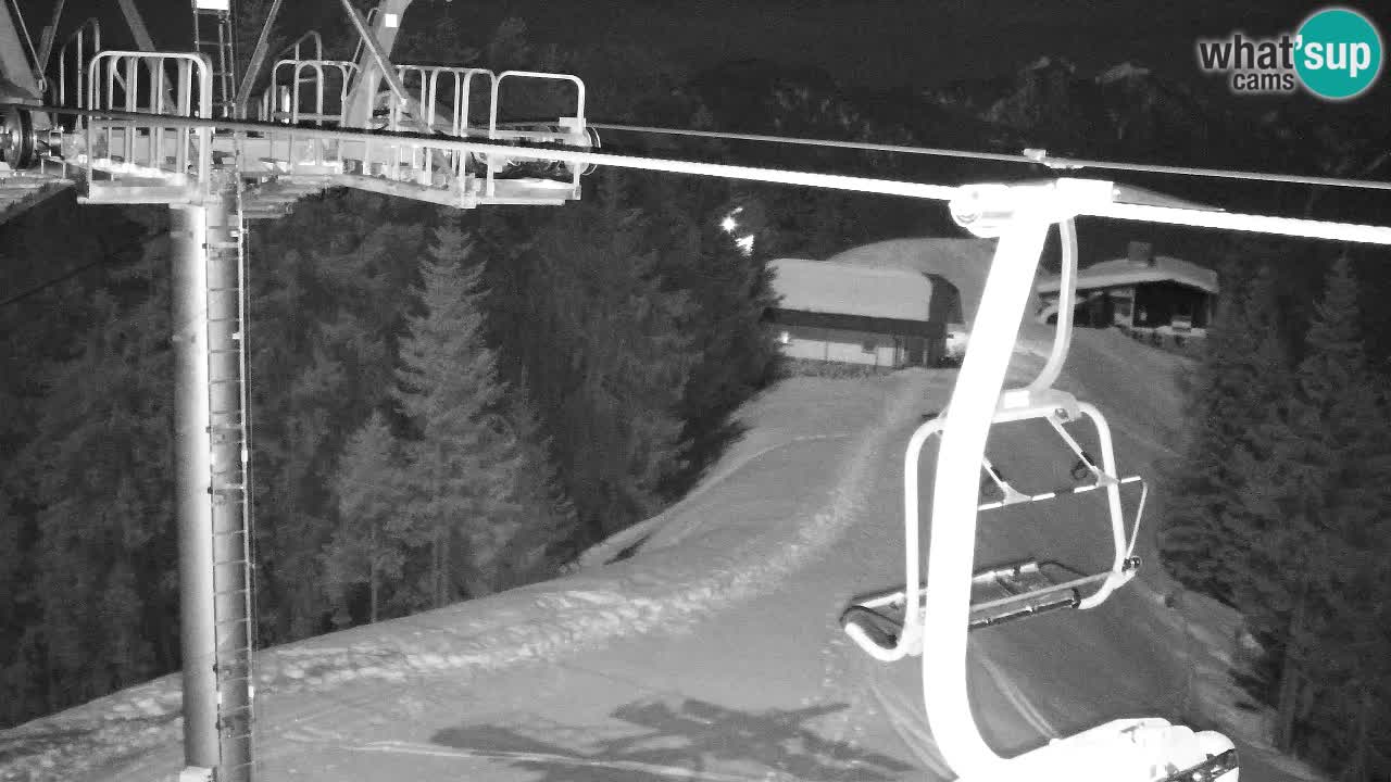Webcam Kranjska Gora VITRANC 2 | station supérieure