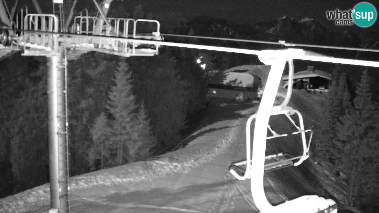 Webcam Kranjska Gora VITRANC 2 | station supérieure