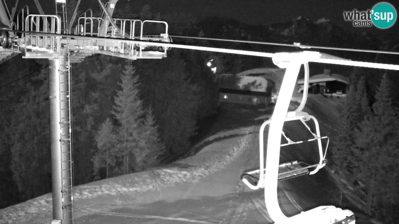 Webcam Kranjska Gora VITRANC 2 | Station supérieure