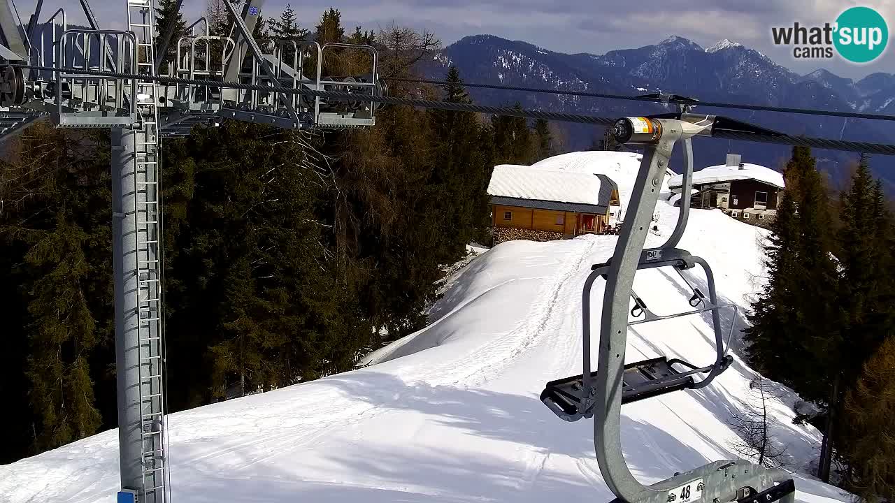 Webcam Kranjska Gora VITRANC 2 | Station supérieure
