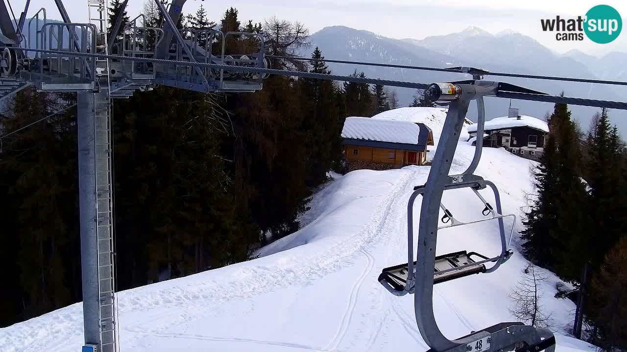 Webcam Kranjska Gora VITRANC 2 | station supérieure