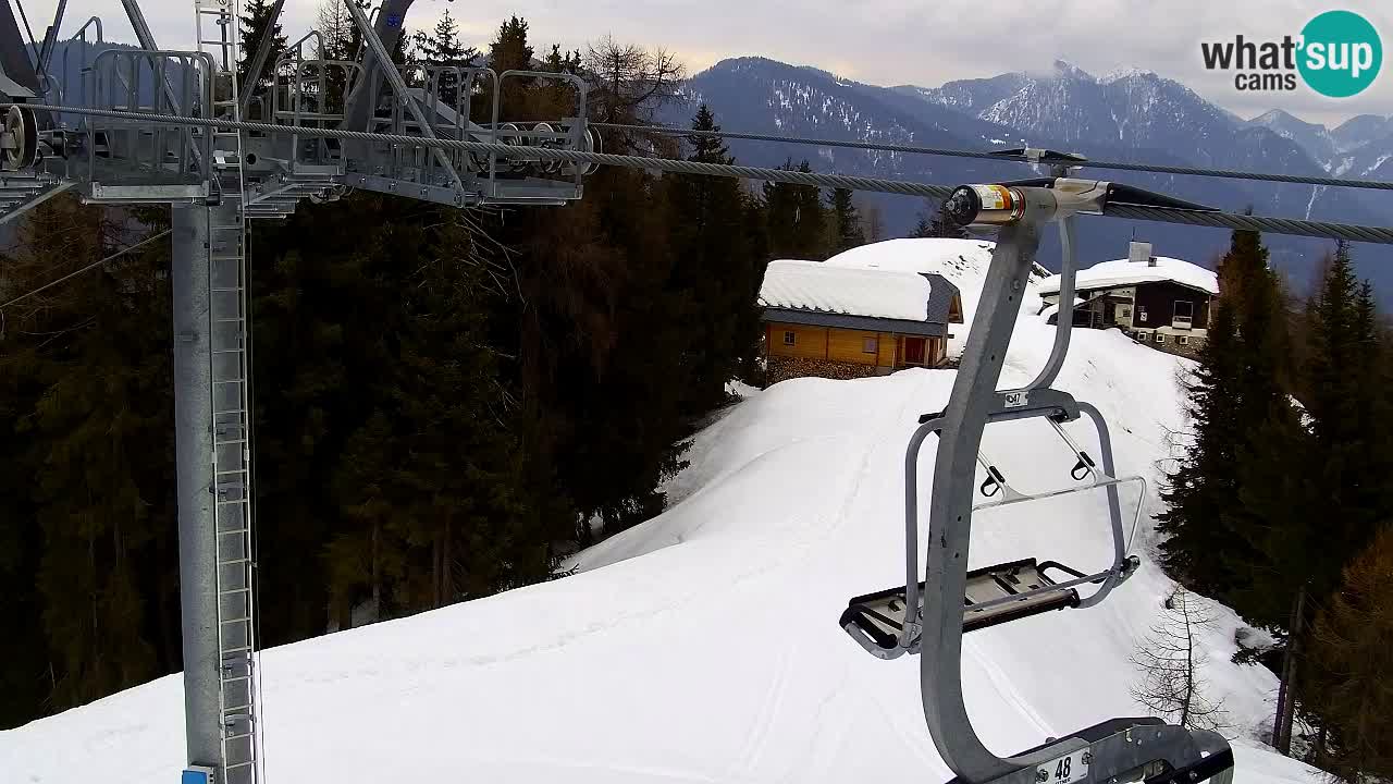 Webcam Kranjska Gora VITRANC 2 upper station