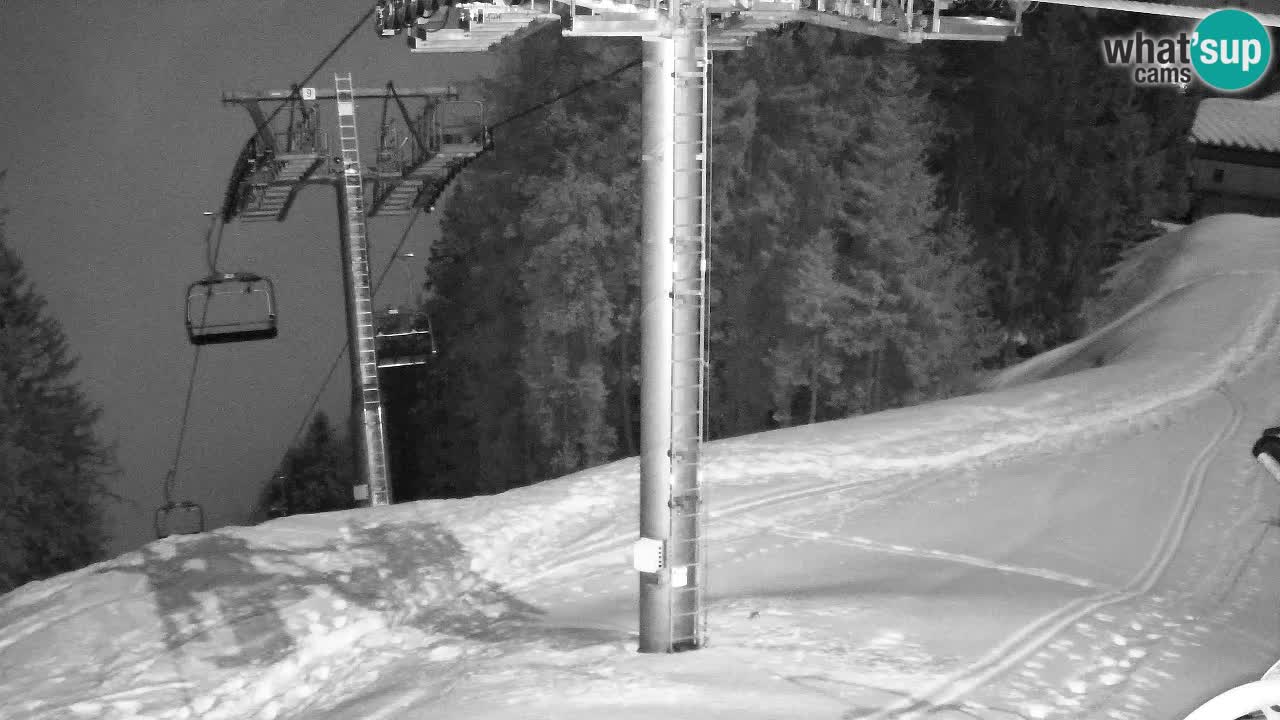 Webcam Kranjska Gora VITRANC 2 | station supérieure