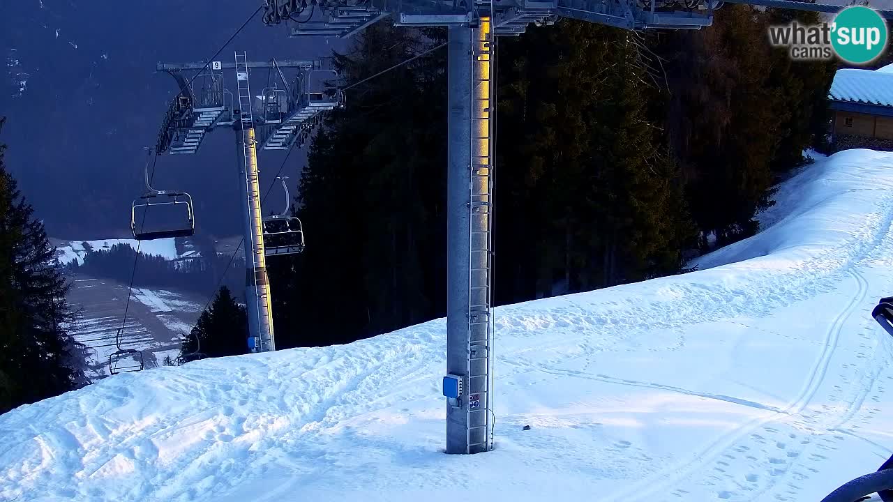 Webcam Kranjska Gora VITRANC 2 upper station