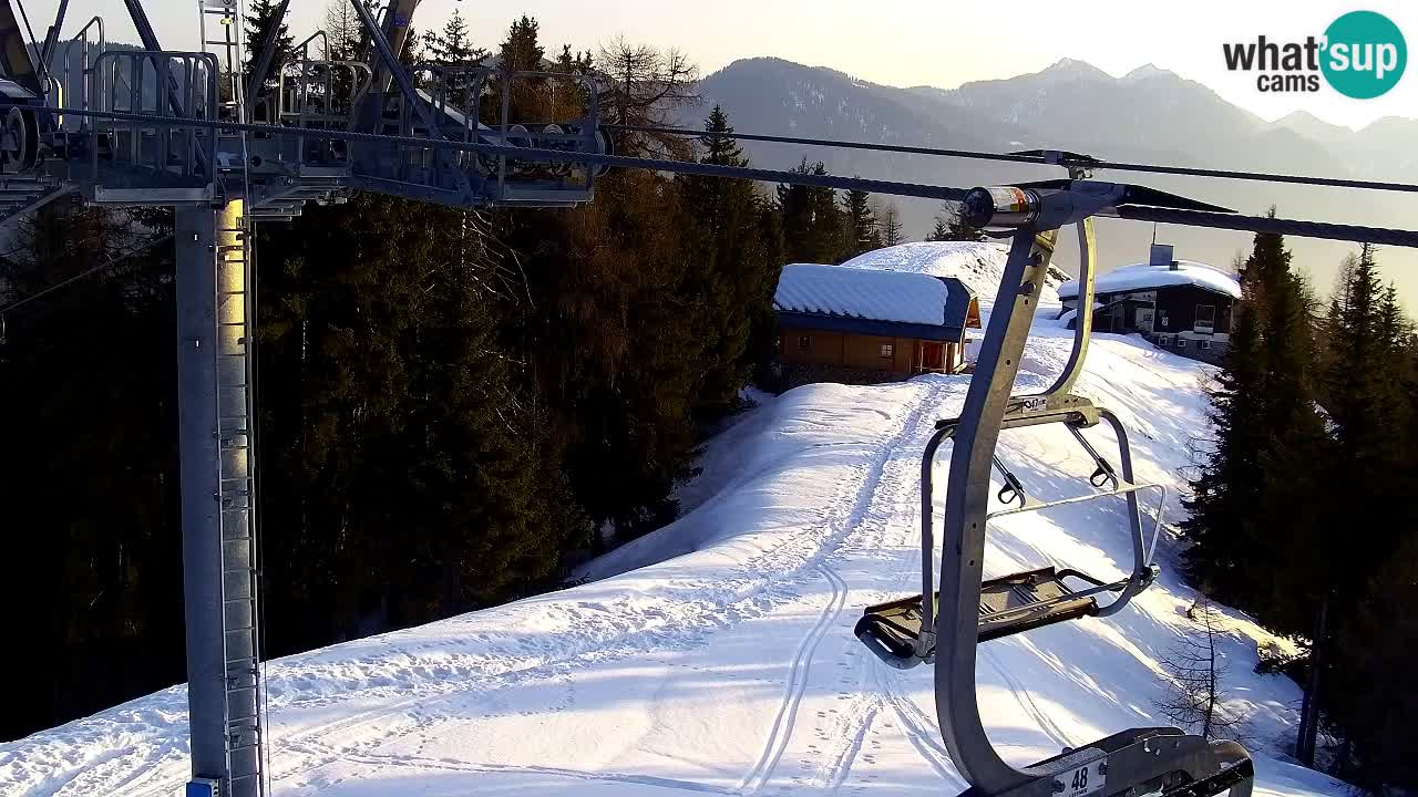 Webcam Kranjska Gora VITRANC 2 upper station