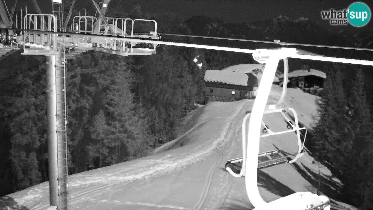 Web kamera Kranjska Gora VITRANC 2 | gornja postaja