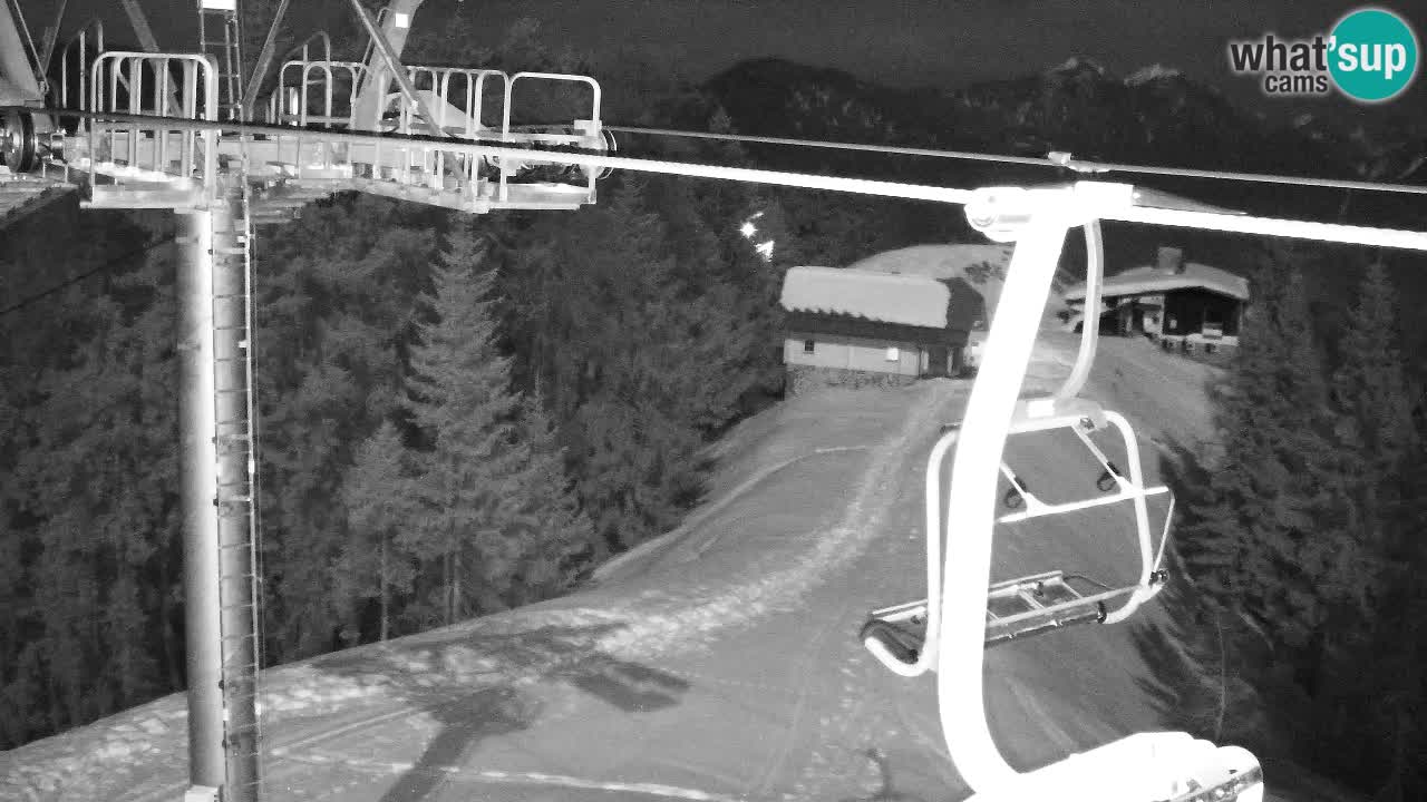 Webcam Kranjska Gora VITRANC 2 | Station supérieure