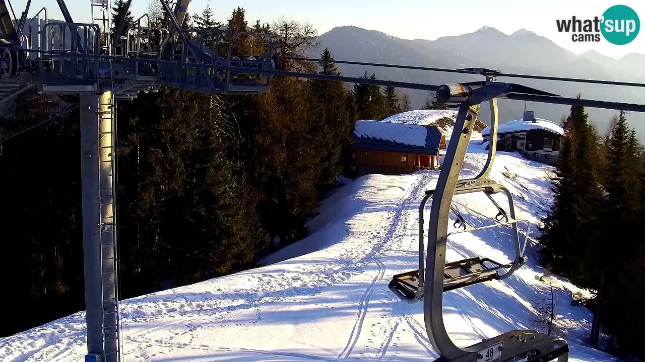 Kranjska Gora webcam VITRANC 2 | Bergstation