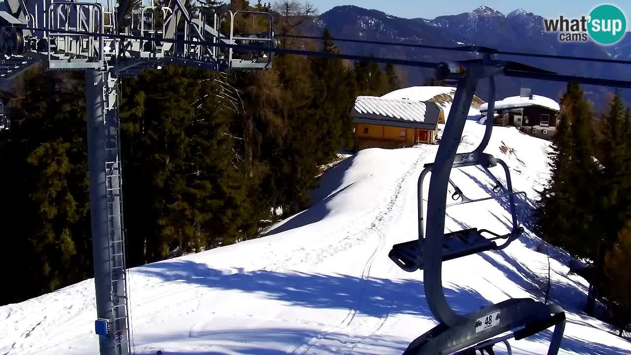 Webcam Kranjska Gora VITRANC 2 | station supérieure