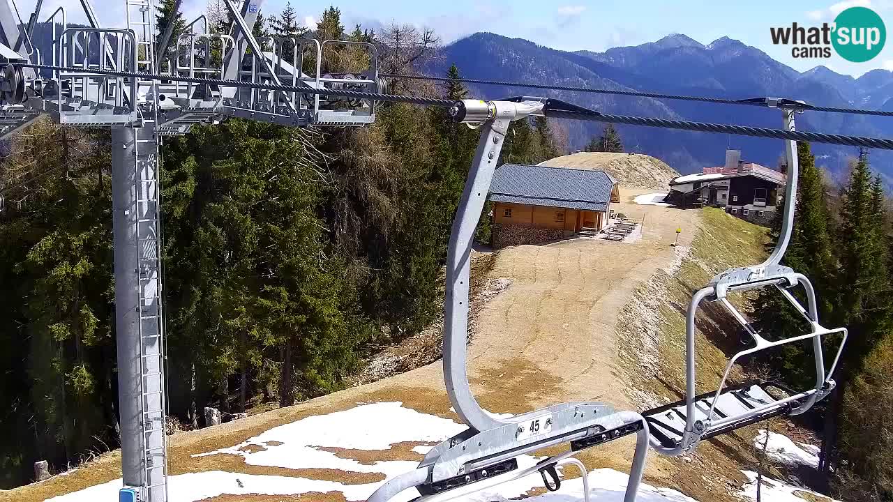 Web kamera Kranjska Gora VITRANC 2 | gornja postaja