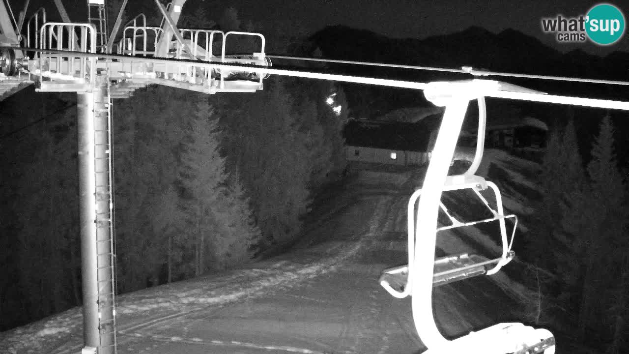 Webcam Kranjska Gora VITRANC 2 | station supérieure