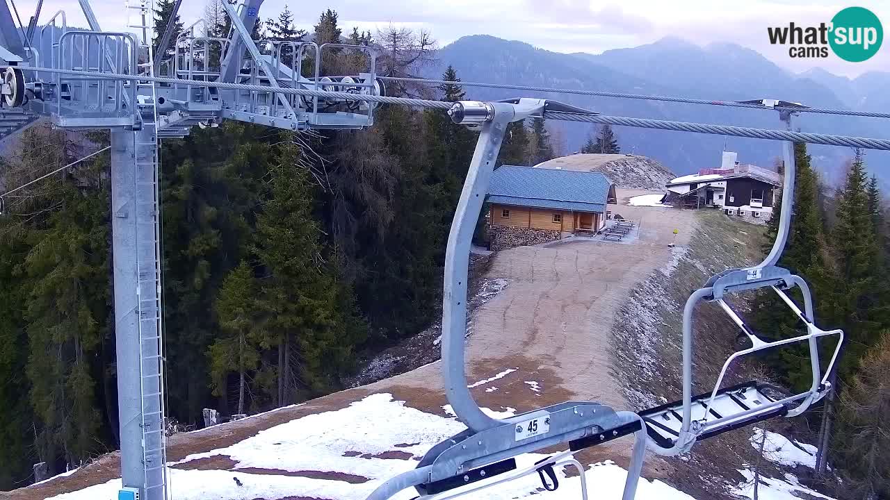 Web kamera Kranjska Gora VITRANC 2 | gornja postaja