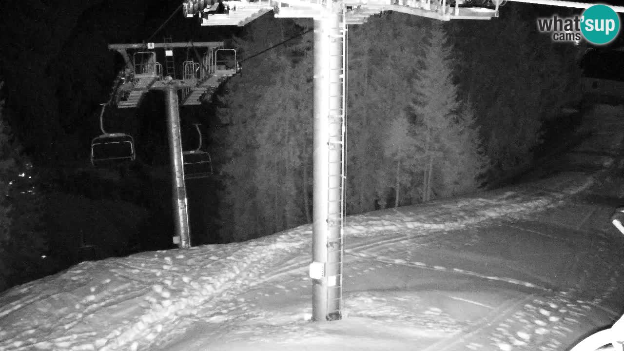 Webcam Kranjska Gora VITRANC 2 | Station supérieure