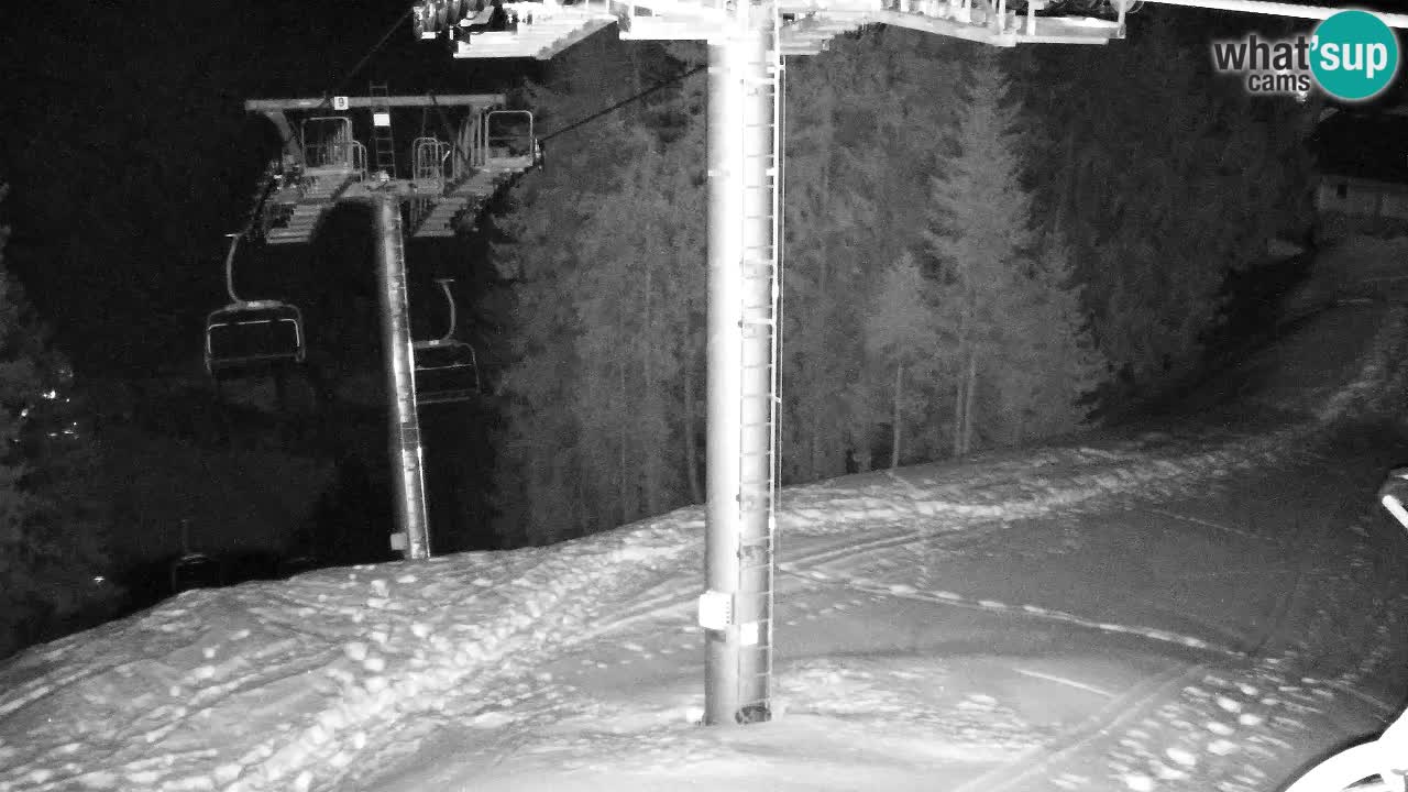 Webcam Kranjska Gora VITRANC 2 | station supérieure