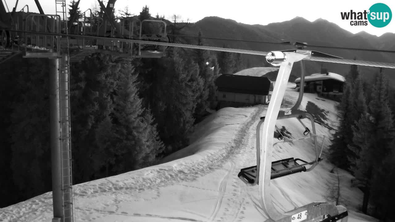 Webcam Kranjska Gora VITRANC 2 | station supérieure