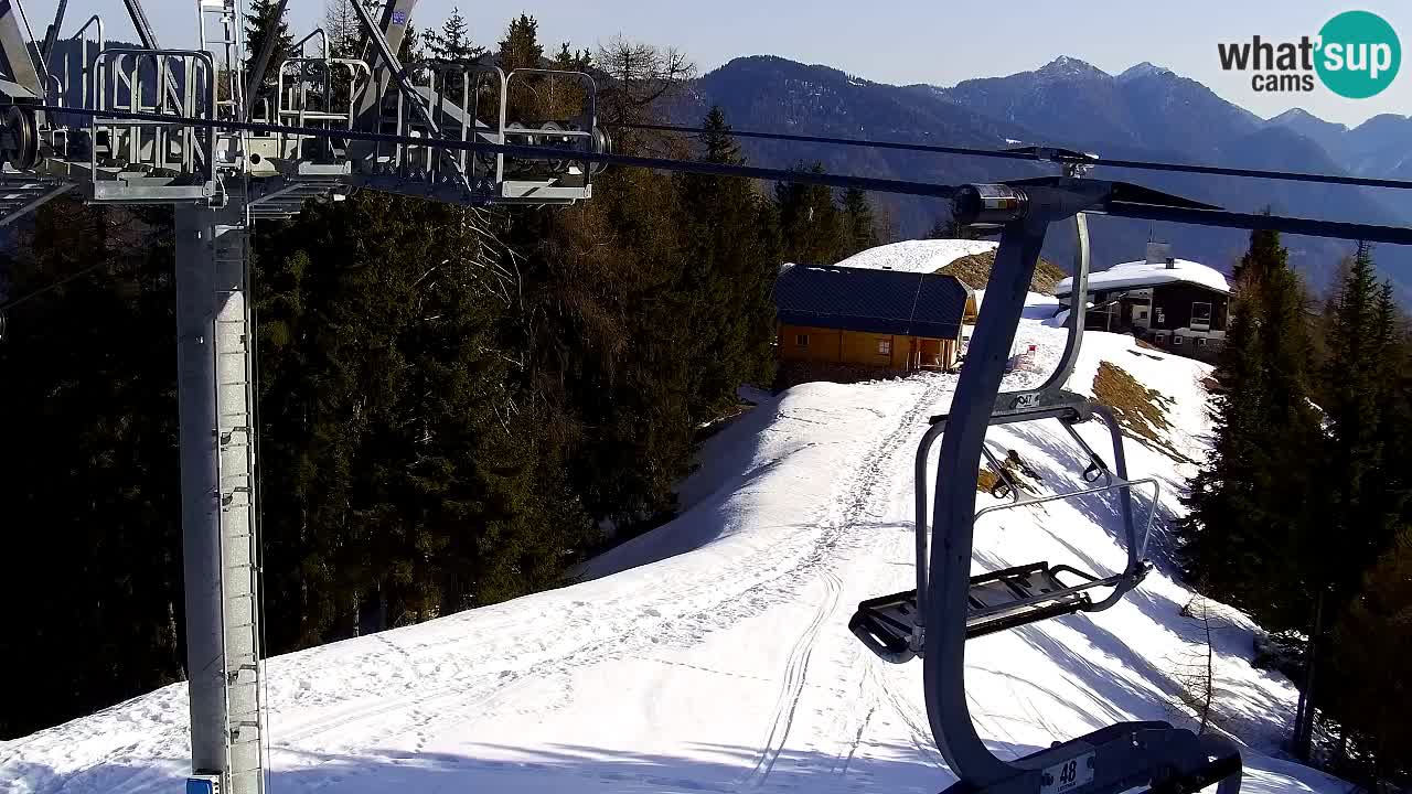 Webcam Kranjska Gora VITRANC 2 | Station supérieure