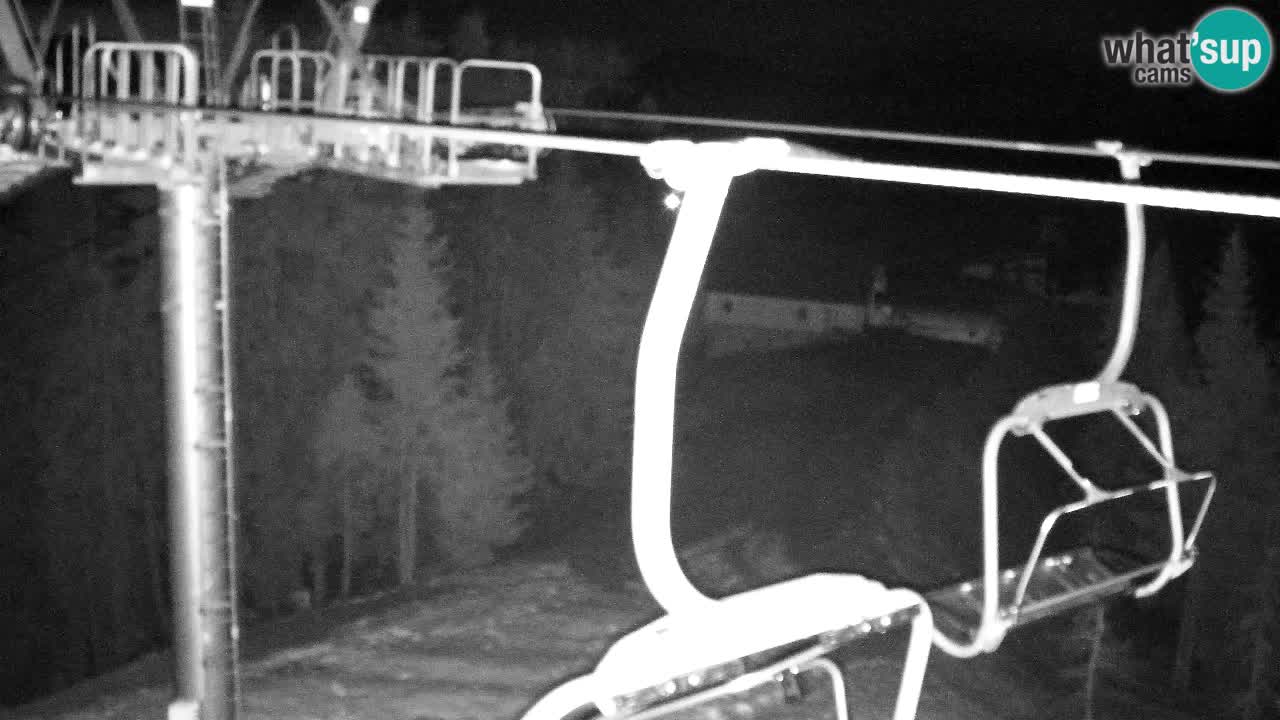 Webcam Kranjska Gora VITRANC 2 | station supérieure