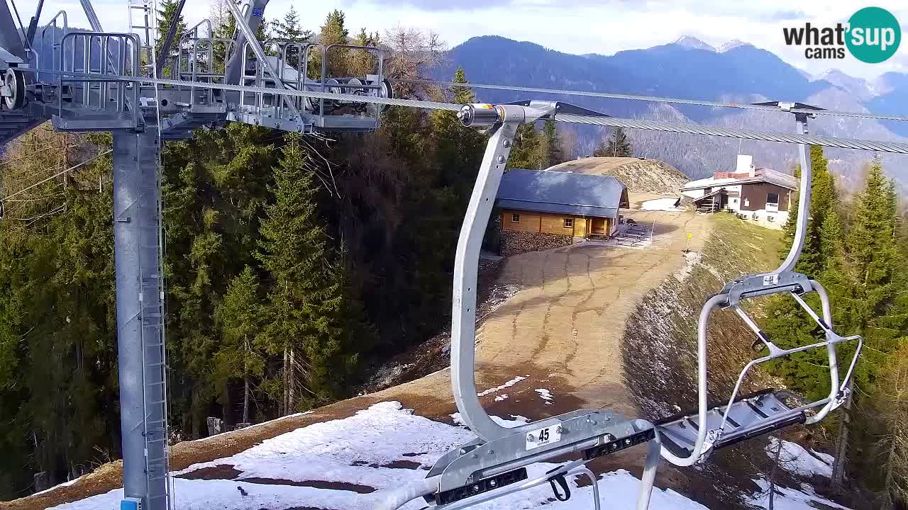 Webcam Kranjska Gora VITRANC 2 upper station