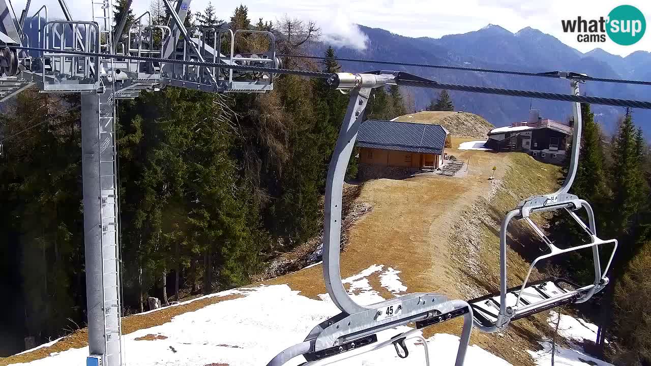 Webcam Kranjska Gora VITRANC 2 upper station