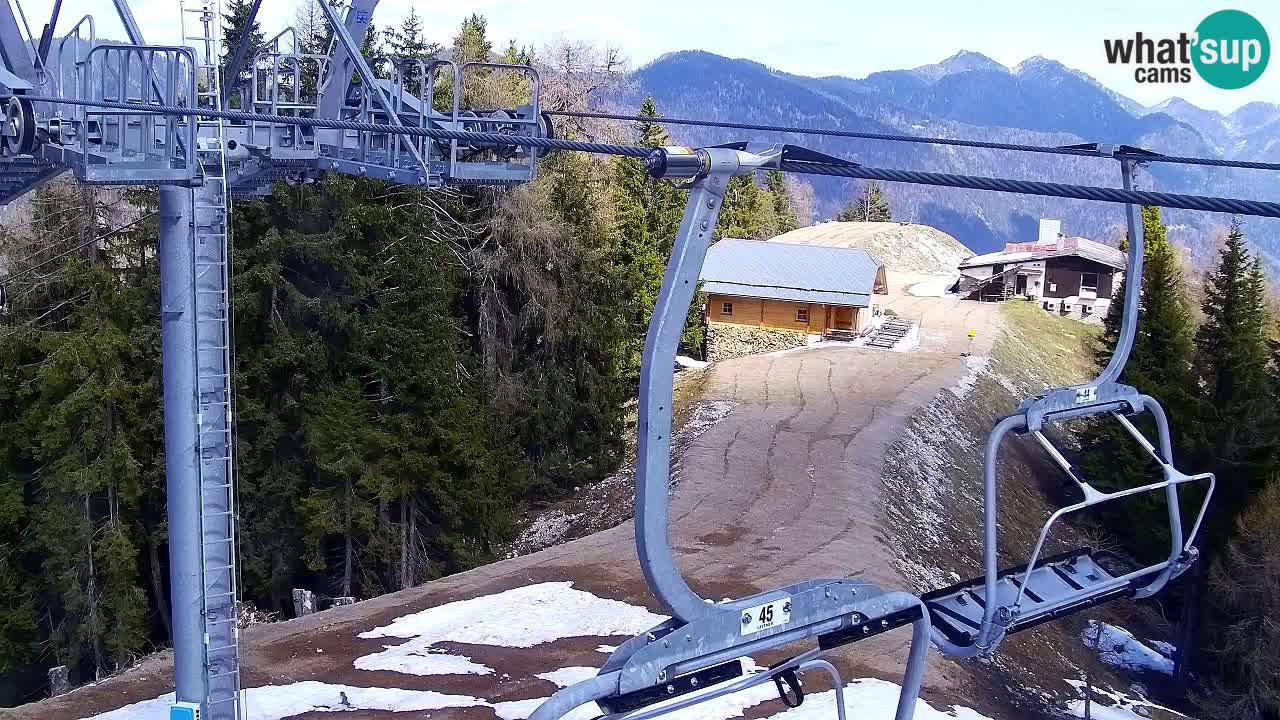 Webcam Kranjska Gora VITRANC 2 | station supérieure