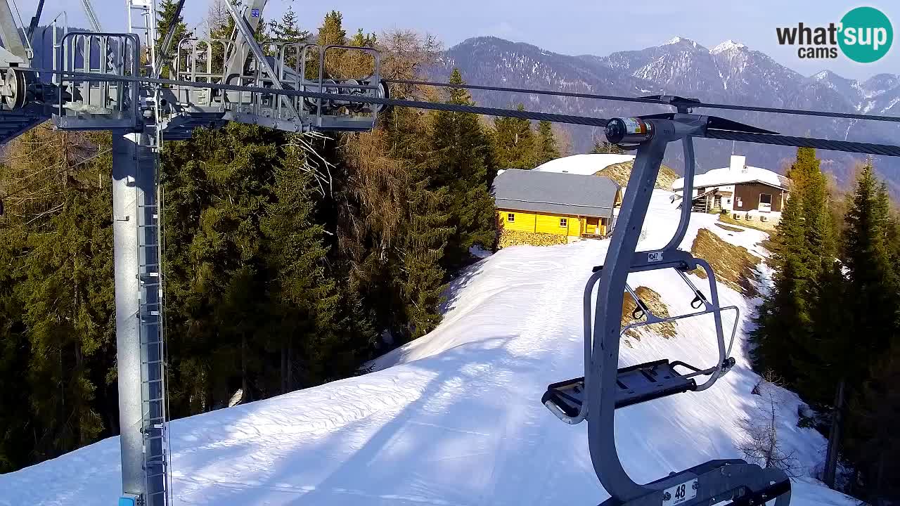 Kranjska Gora webcam VITRANC 2 | Bergstation