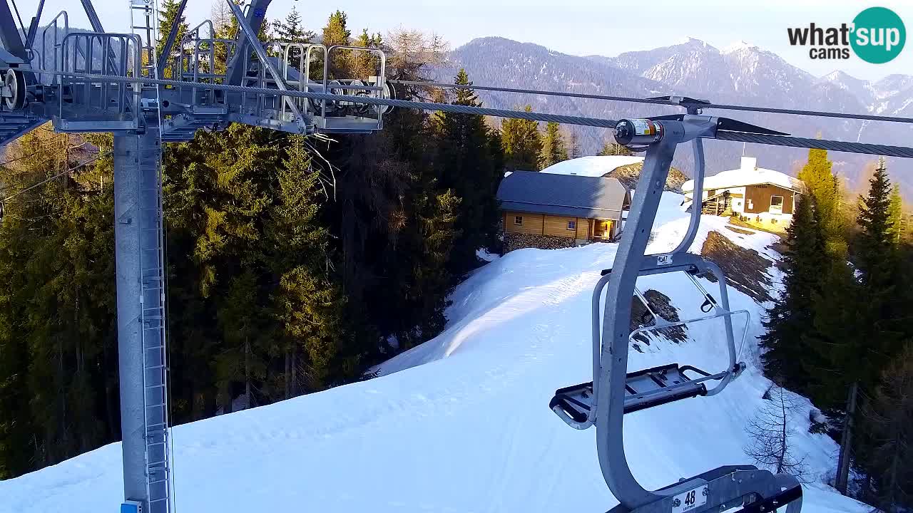 Web kamera Kranjska Gora VITRANC 2 | gornja postaja