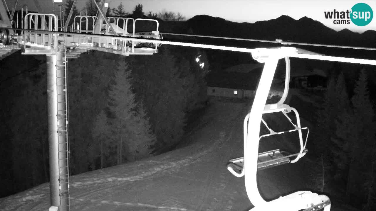 Webcam Kranjska Gora VITRANC 2 | station supérieure