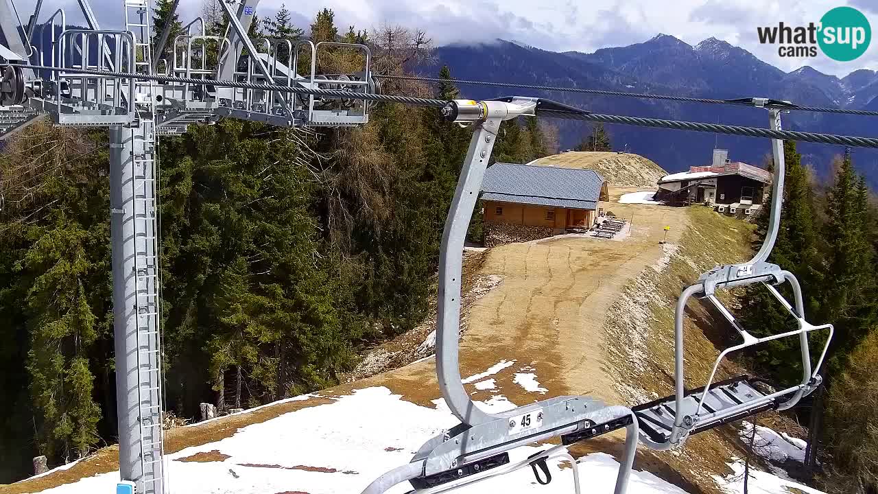 Webcam Kranjska Gora VITRANC 2 upper station