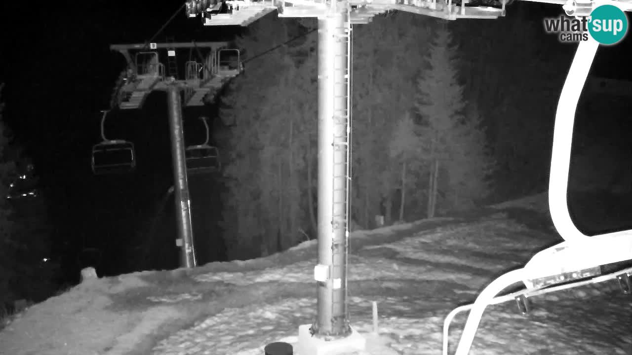 Webcam Kranjska Gora VITRANC 2 | station supérieure