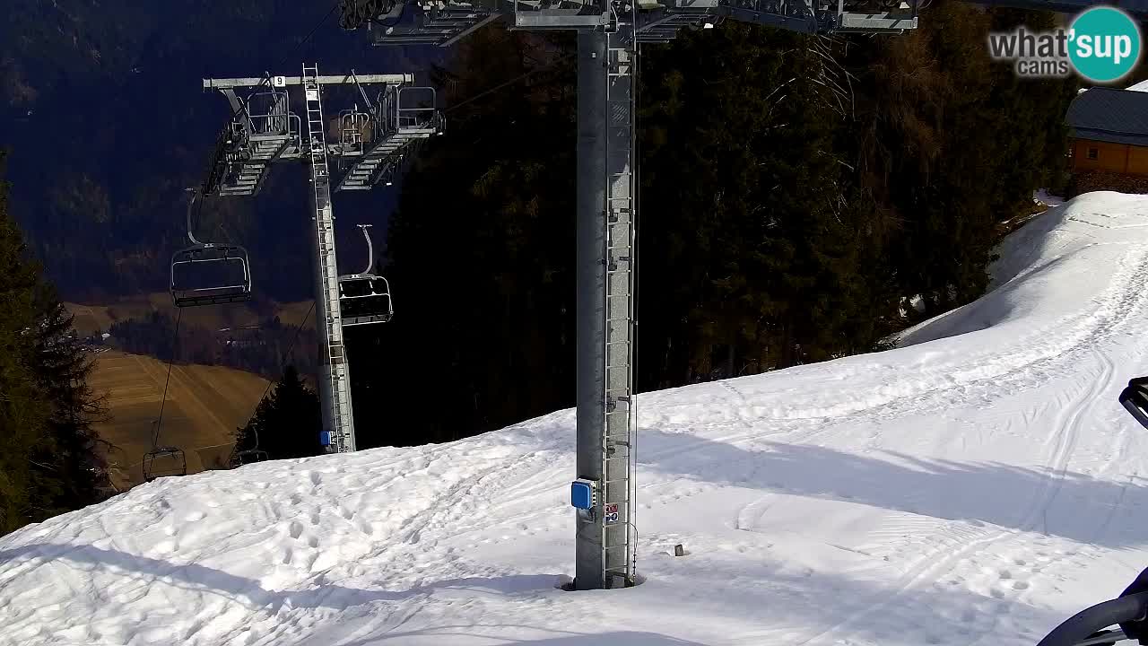 Webcam Kranjska Gora VITRANC 2 | station supérieure