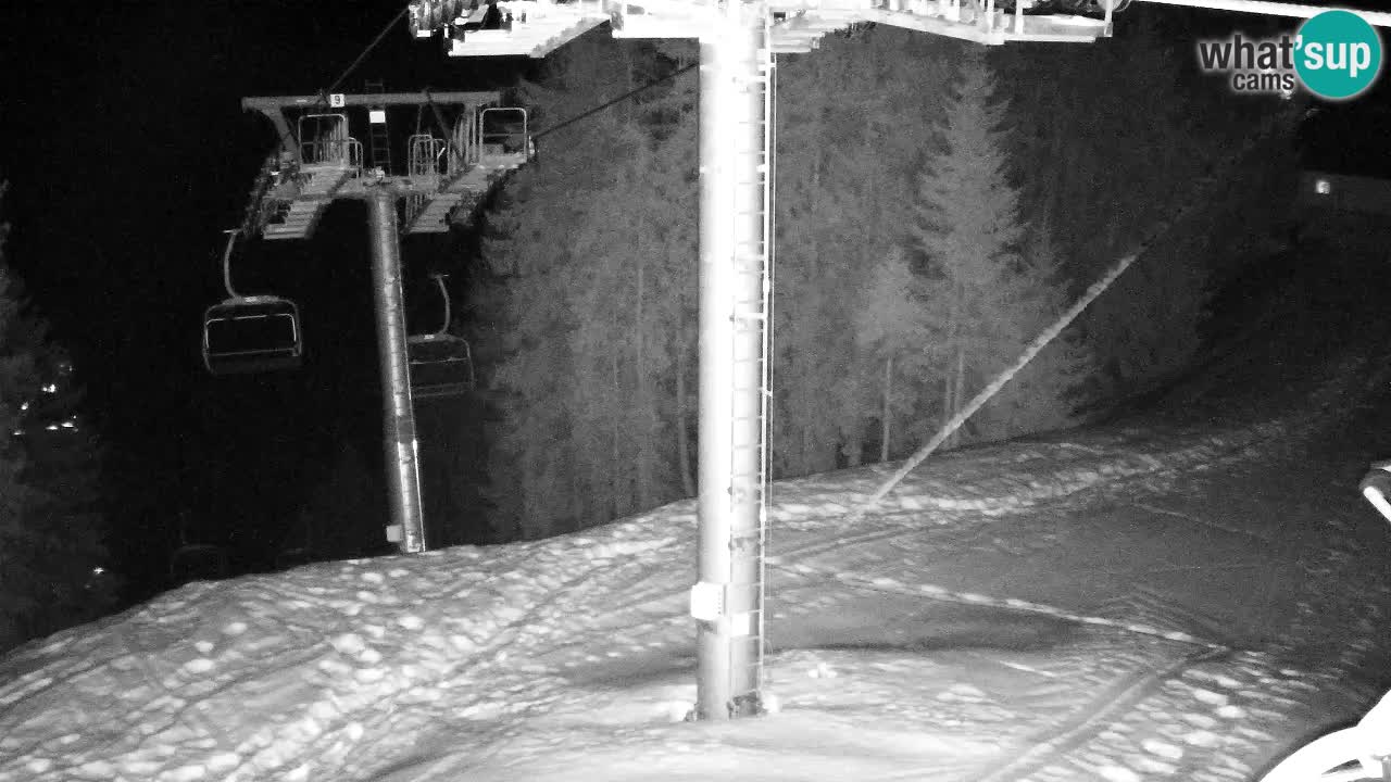Webcam Kranjska Gora VITRANC 2 | Station supérieure
