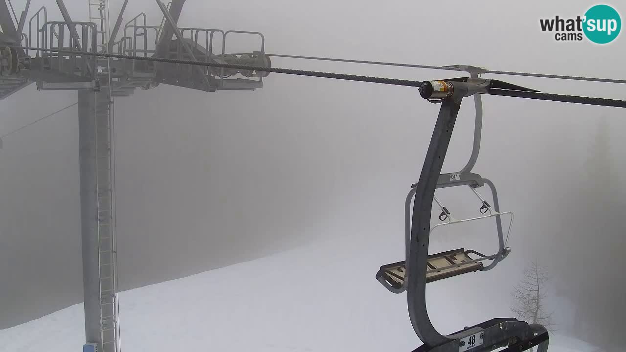 Webcam Kranjska Gora VITRANC 2 upper station