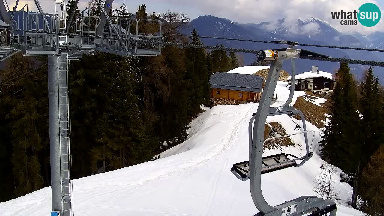 Webcam Kranjska Gora VITRANC 2 | Station supérieure