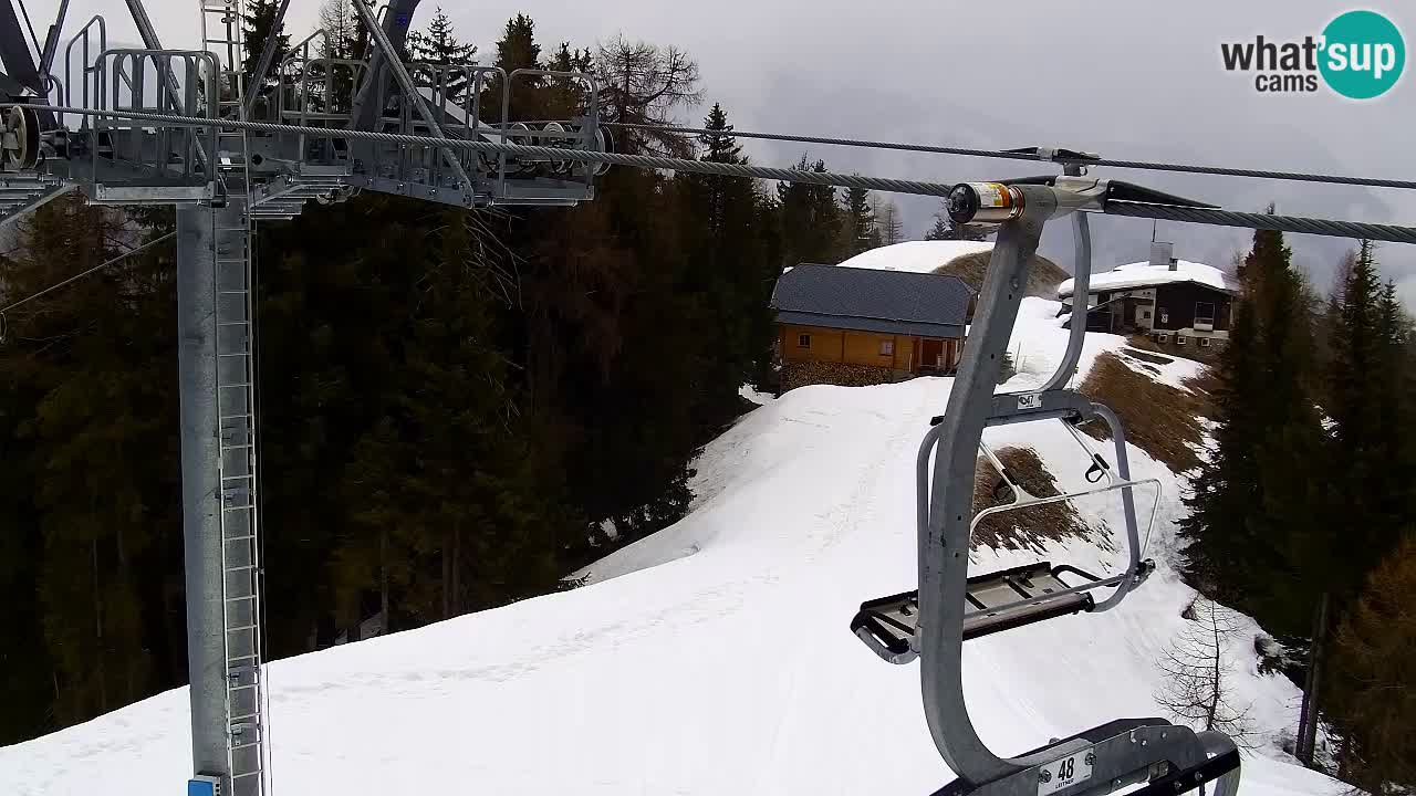 Webcam Kranjska Gora VITRANC 2 upper station