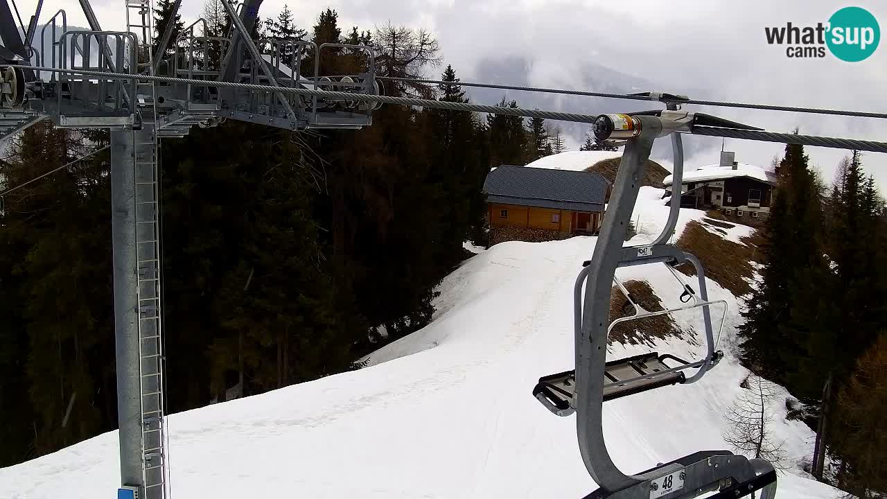 Webcam Kranjska Gora VITRANC 2 upper station