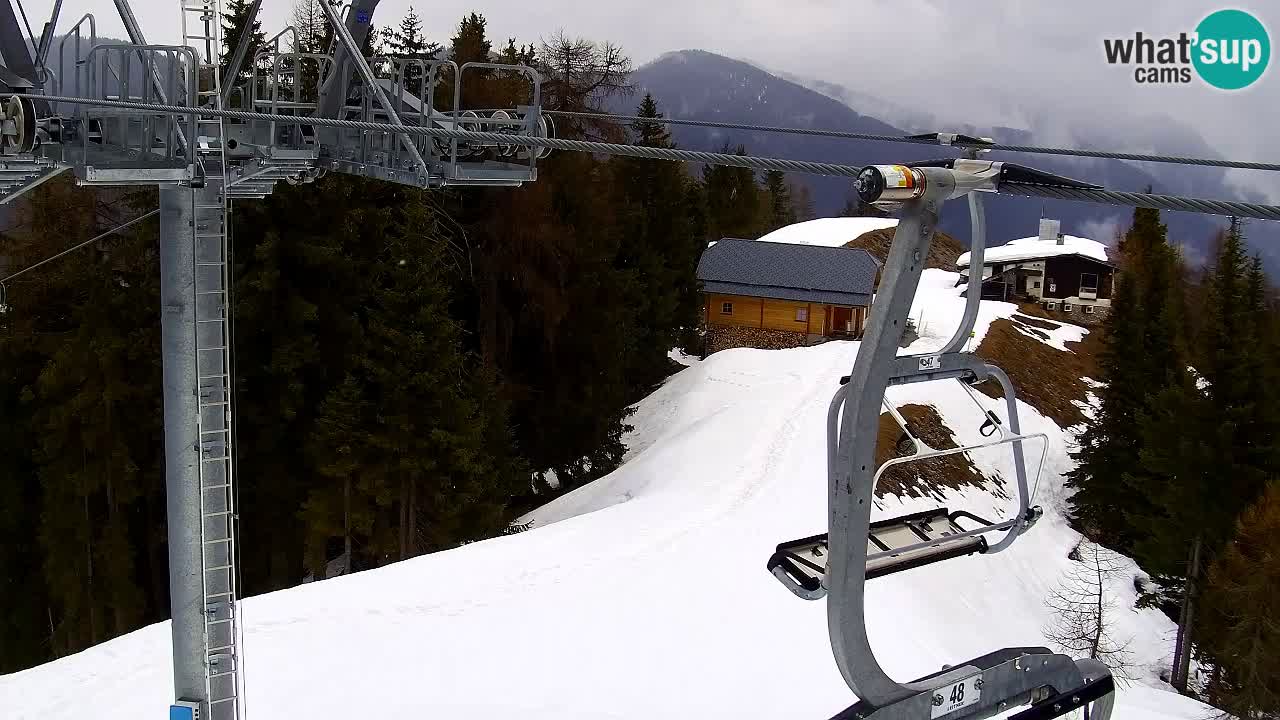 Webcam VITRANC 2 | Kranjska Gora – stazione superiore