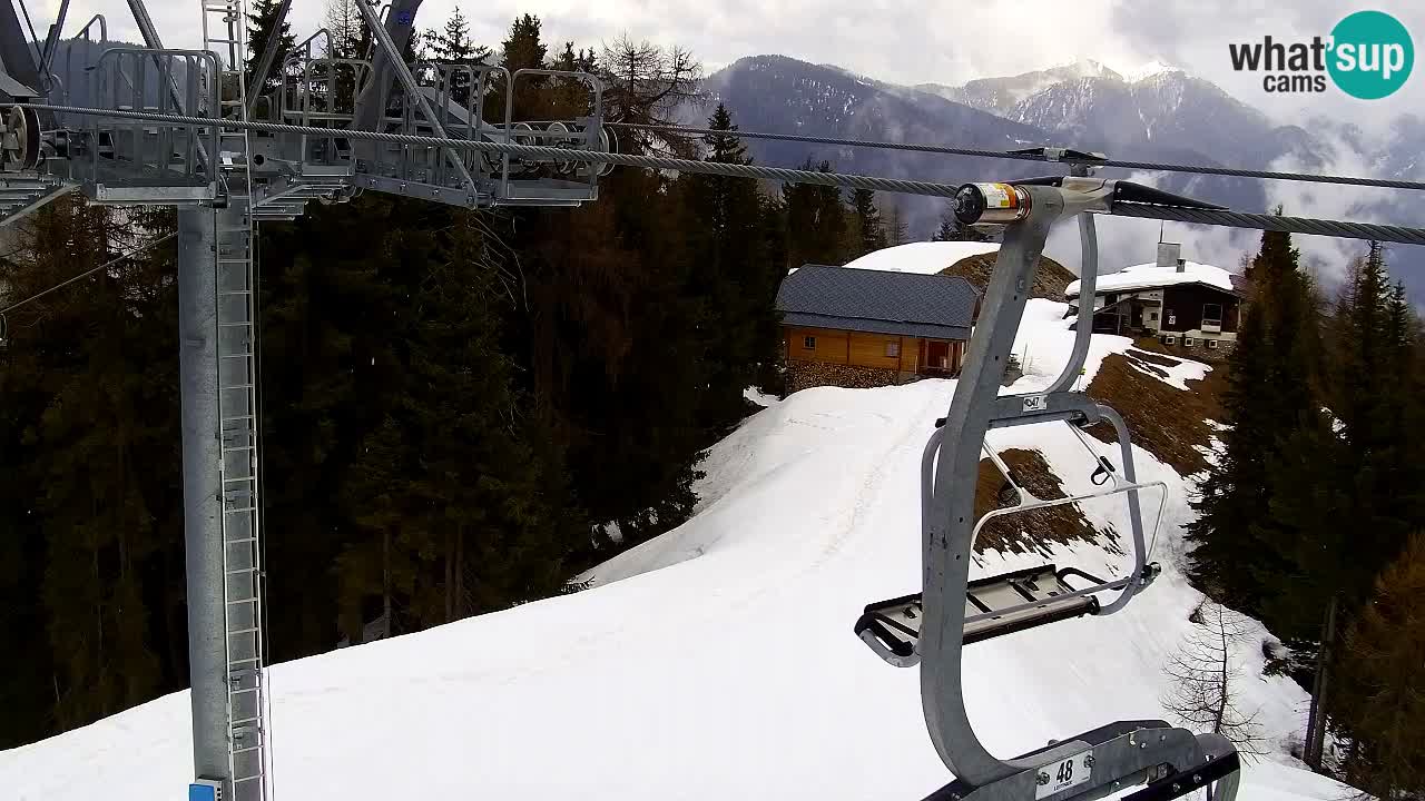 Webcam Kranjska Gora VITRANC 2 | station supérieure