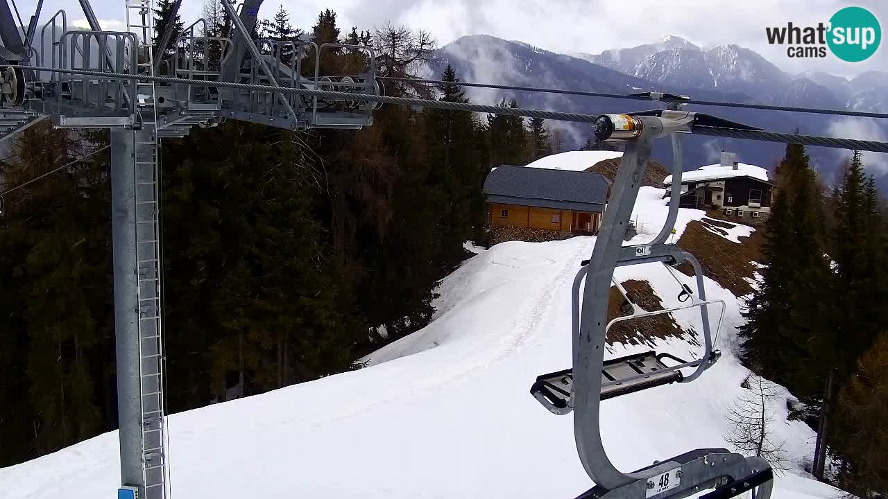 Web kamera Kranjska Gora VITRANC 2 | gornja postaja