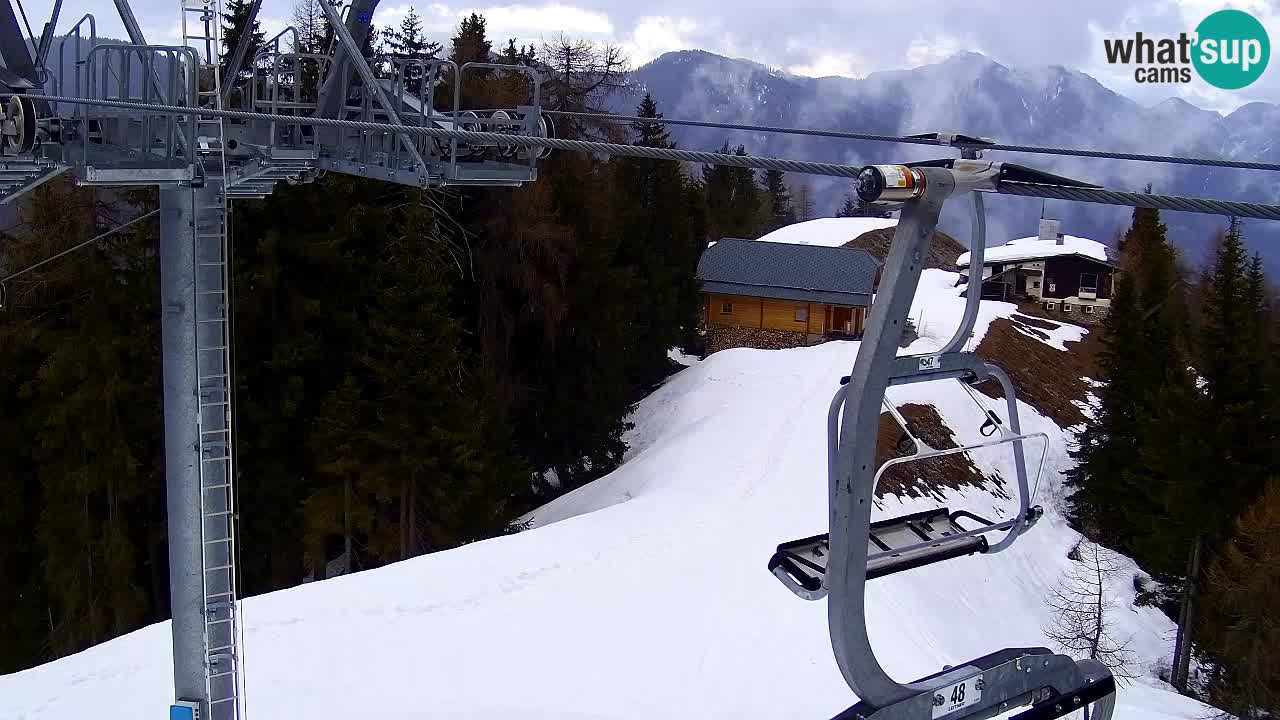 Webcam Kranjska Gora VITRANC 2 | Station supérieure