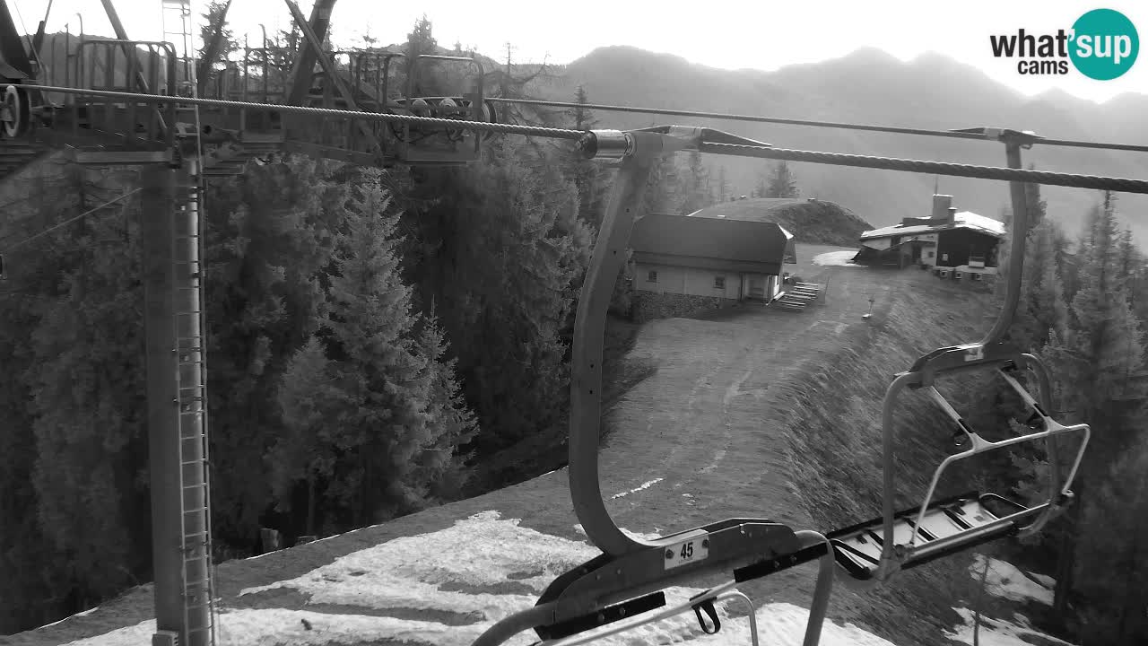 Webcam Kranjska Gora VITRANC 2 | station supérieure