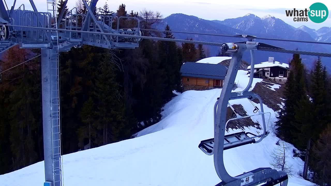 Webcam Kranjska Gora VITRANC 2 upper station