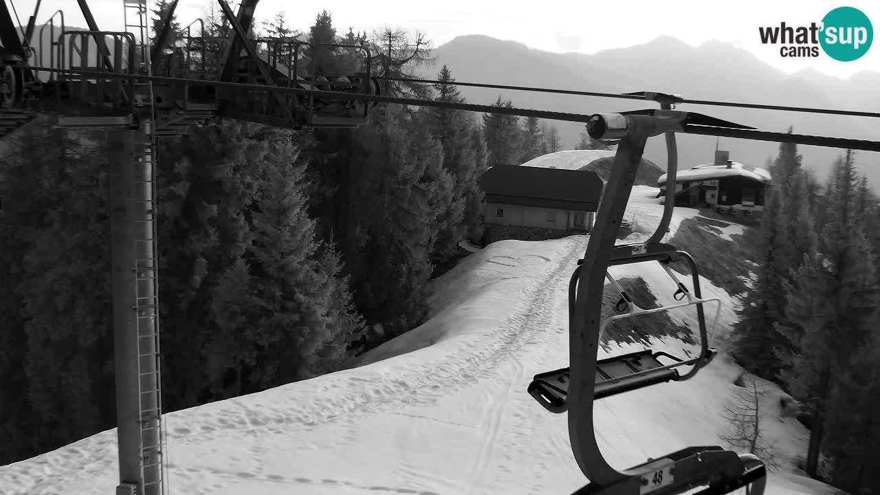 Webcam Kranjska Gora VITRANC 2 upper station