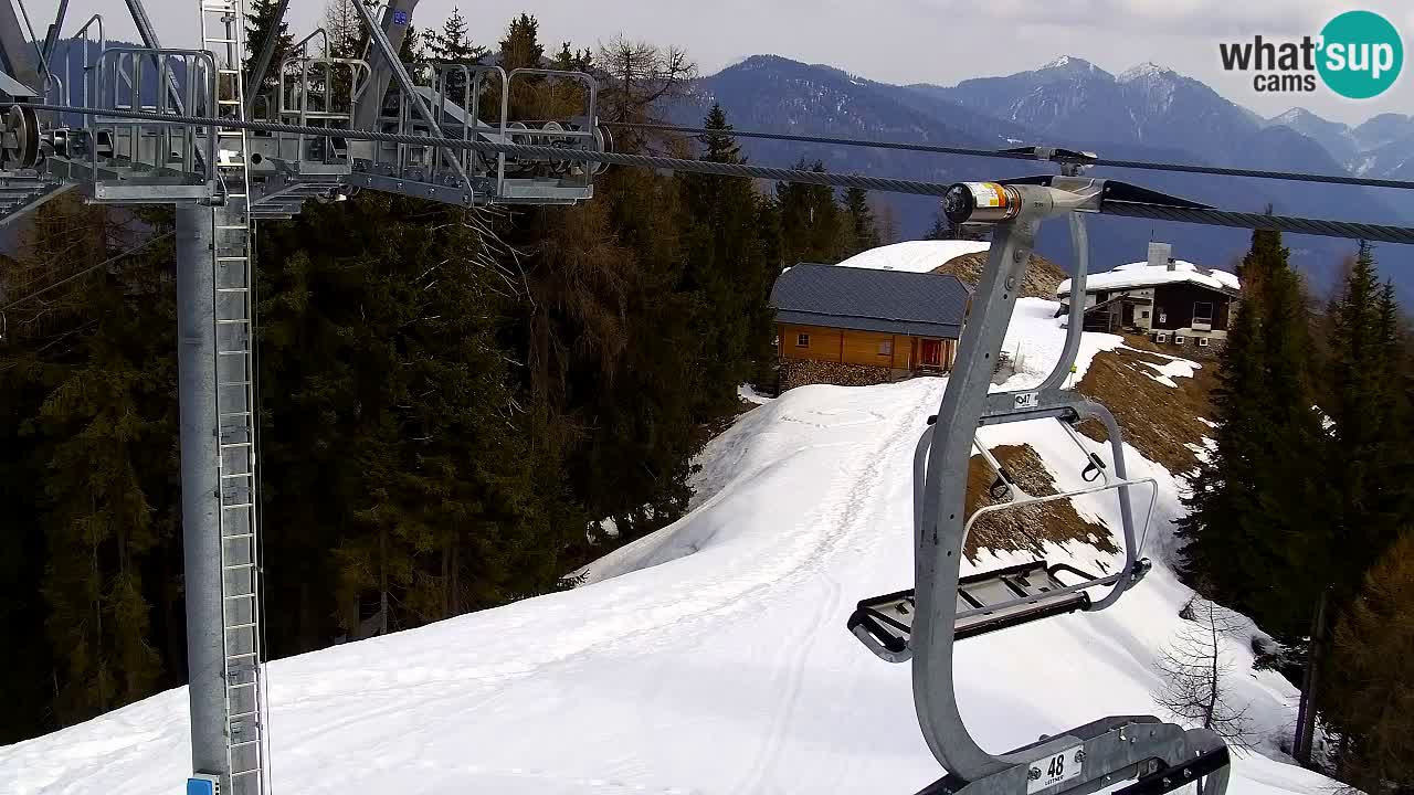 Webcam Kranjska Gora VITRANC 2 upper station