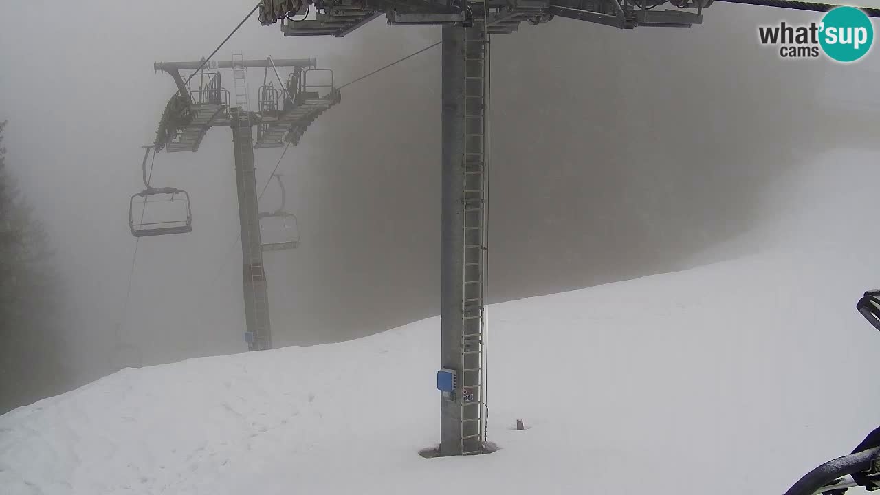 Webcam Kranjska Gora VITRANC 2 upper station