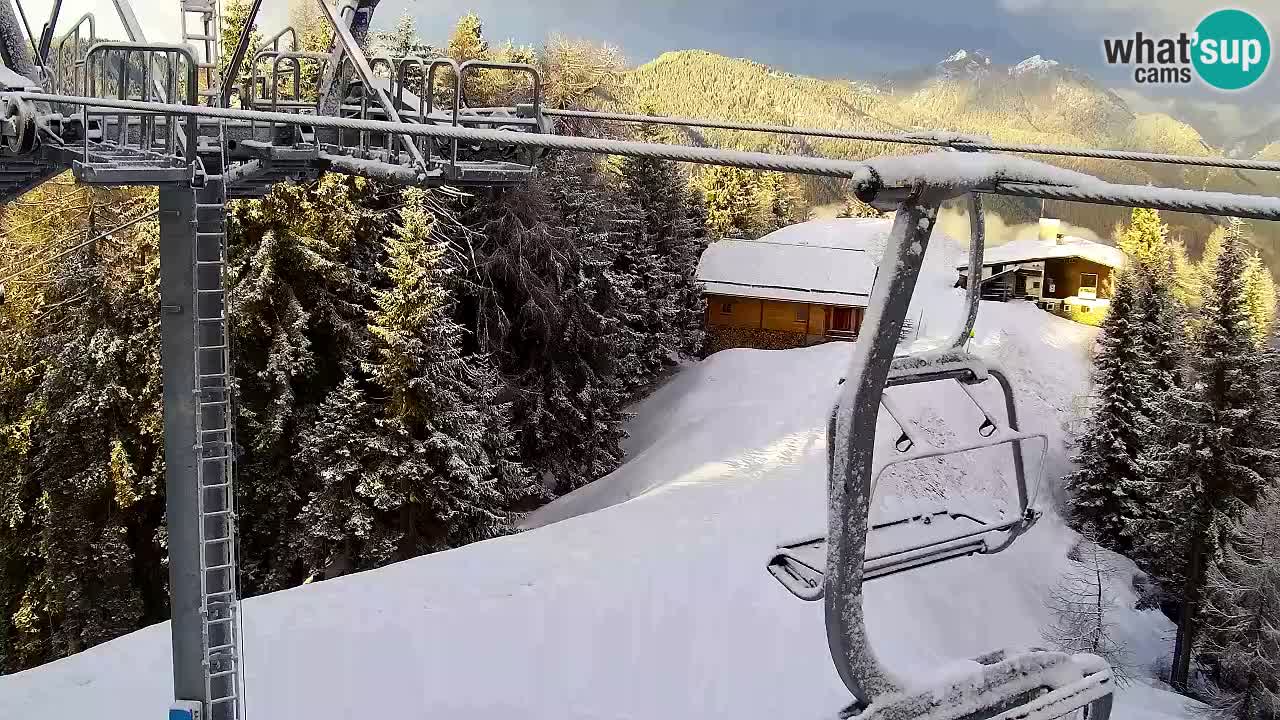 Webcam Kranjska Gora VITRANC 2 upper station